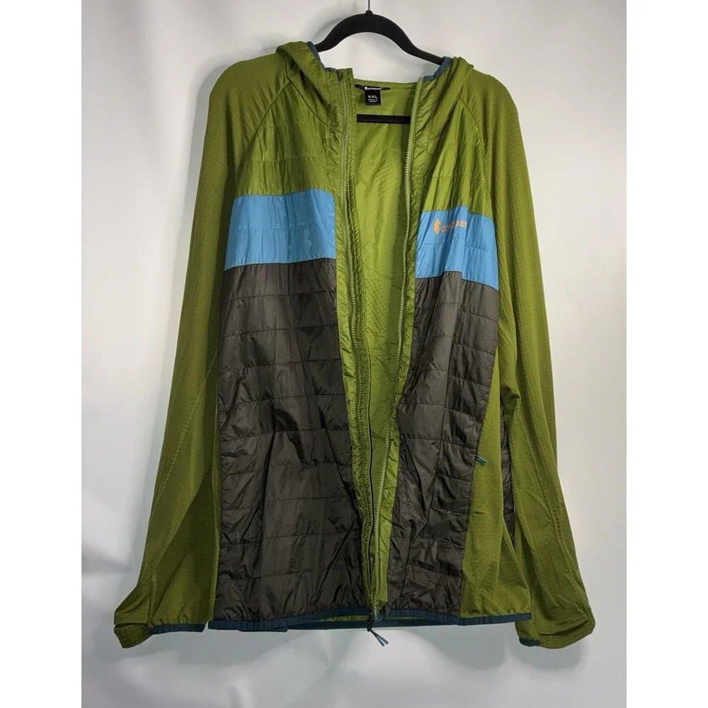 Cotopaxi Capa Hybrid Insulated Hood Jacket - Men's 2XL XXL Green Blue Brown Gray